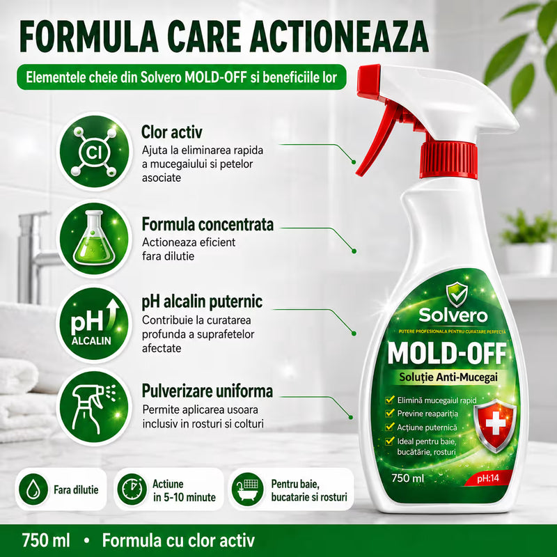 Soluție Antimucegai Spray 750 ml