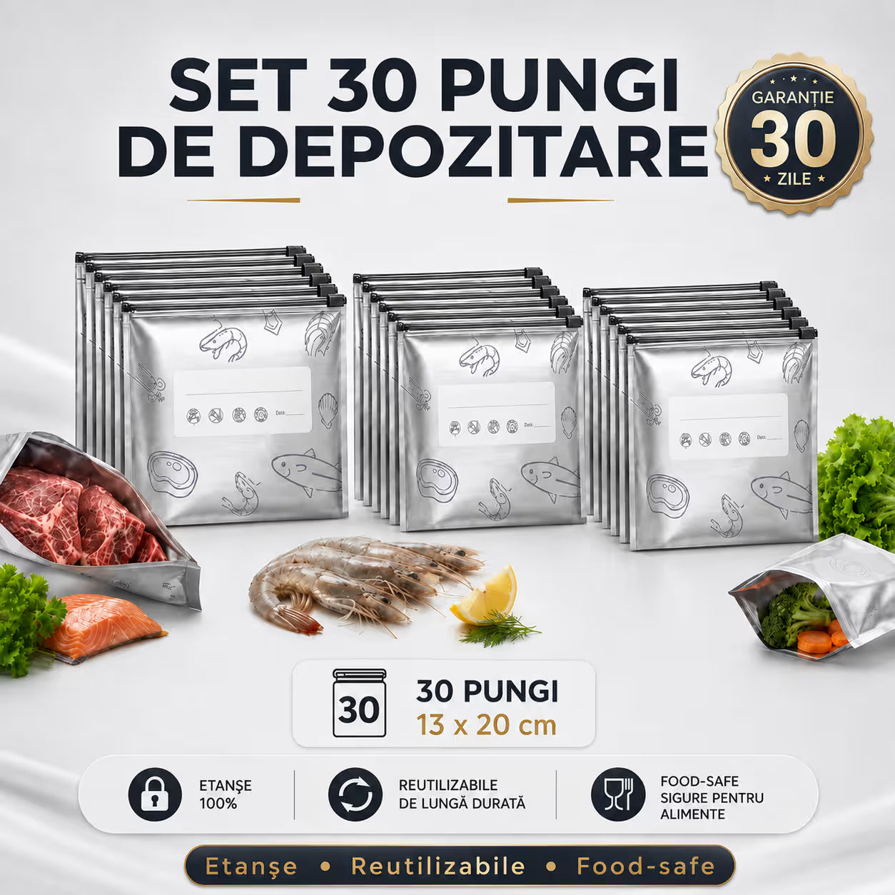 Set 30 pungi