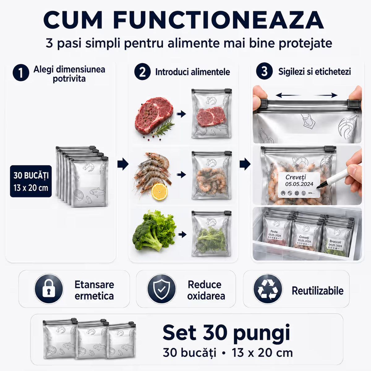 Set 30 pungi