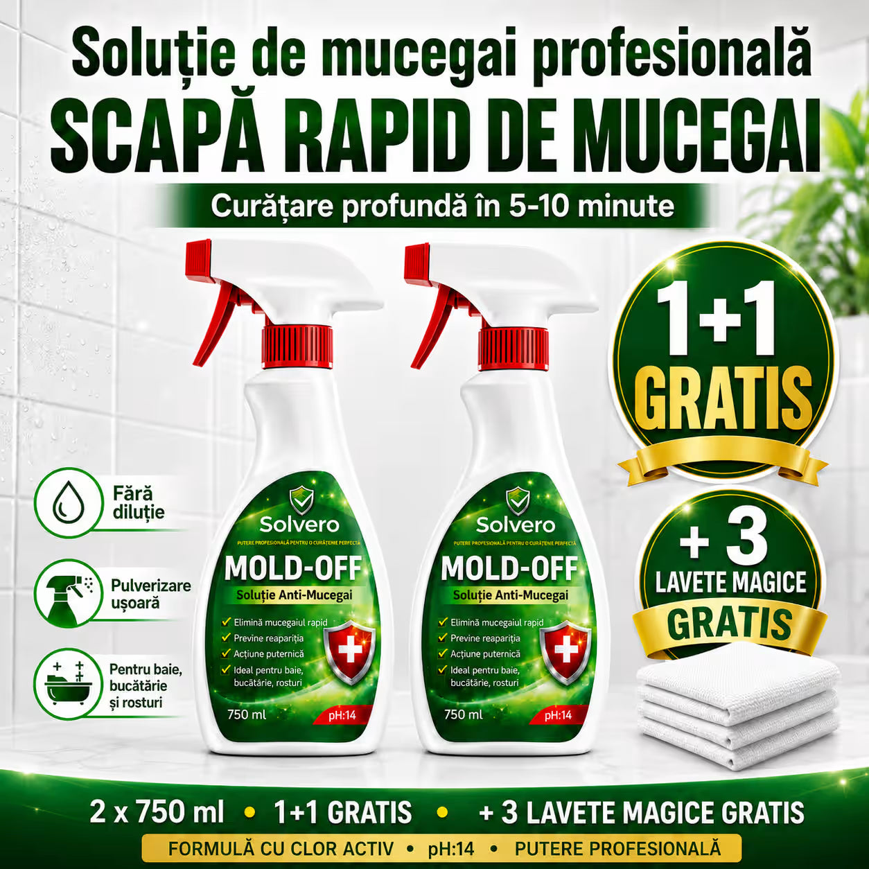Soluție Antimucegai Spray 750 ml
