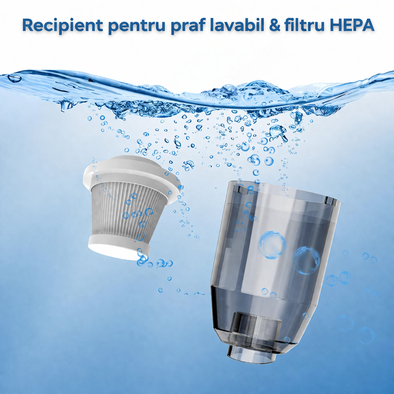 Aspirator portabil pentru mașină, birou și casă