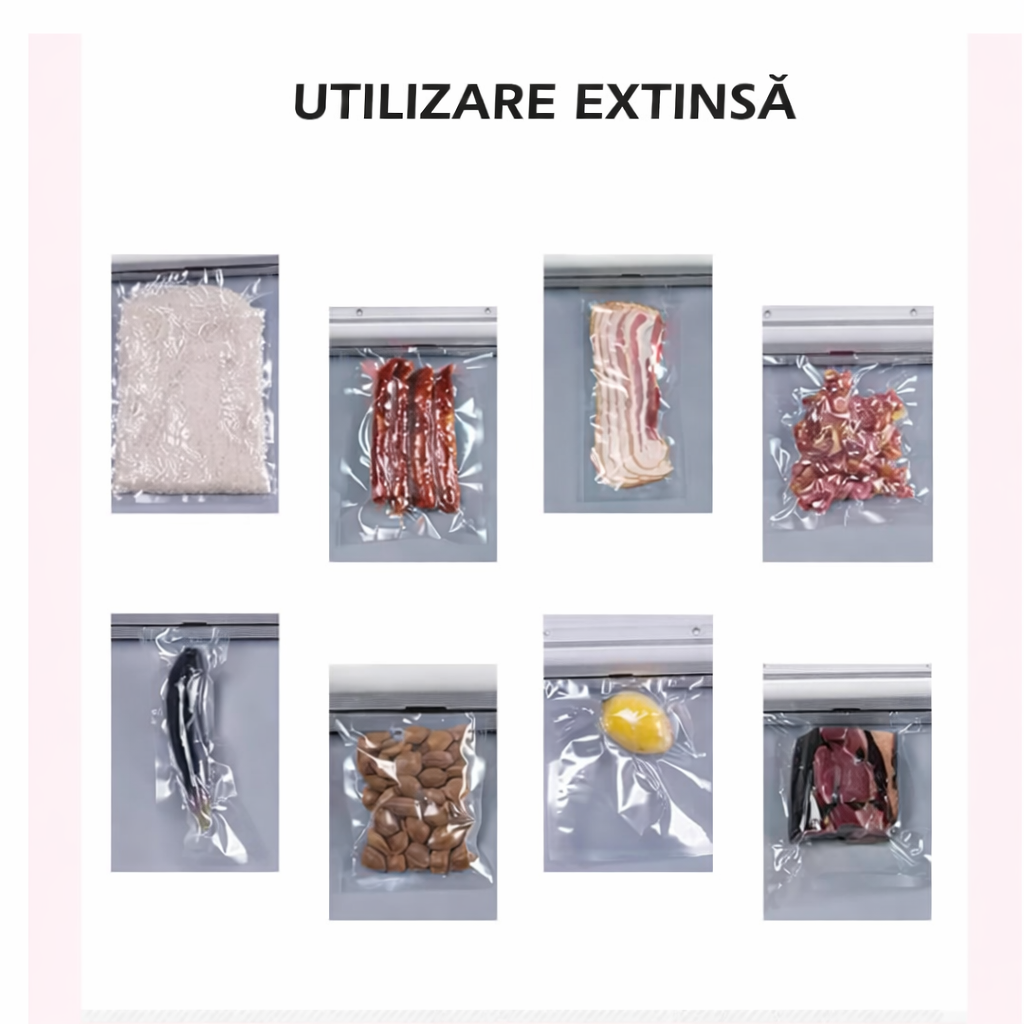 Aparat de vidat alimente automat – sigilare în 15 secunde