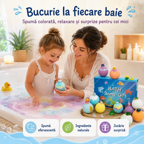 Set 12 Bile pentru baie