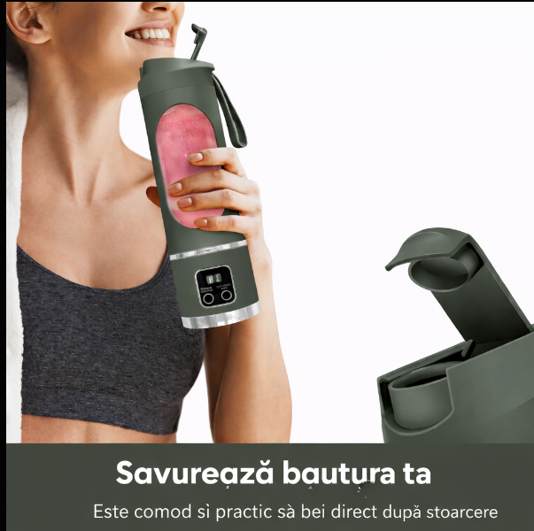 Blender portabil Reîncărcabil prin USB